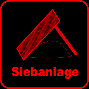 Hügelland Siebanlage