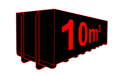 Abrollcontainer 10 Kubikmeter